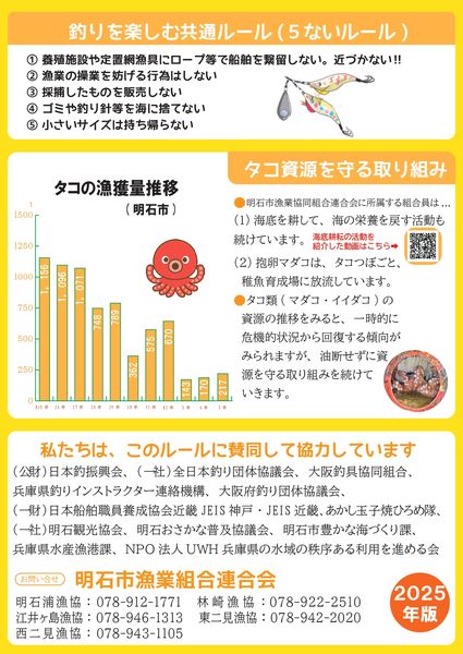 明石市沿岸部の特別ルール2025