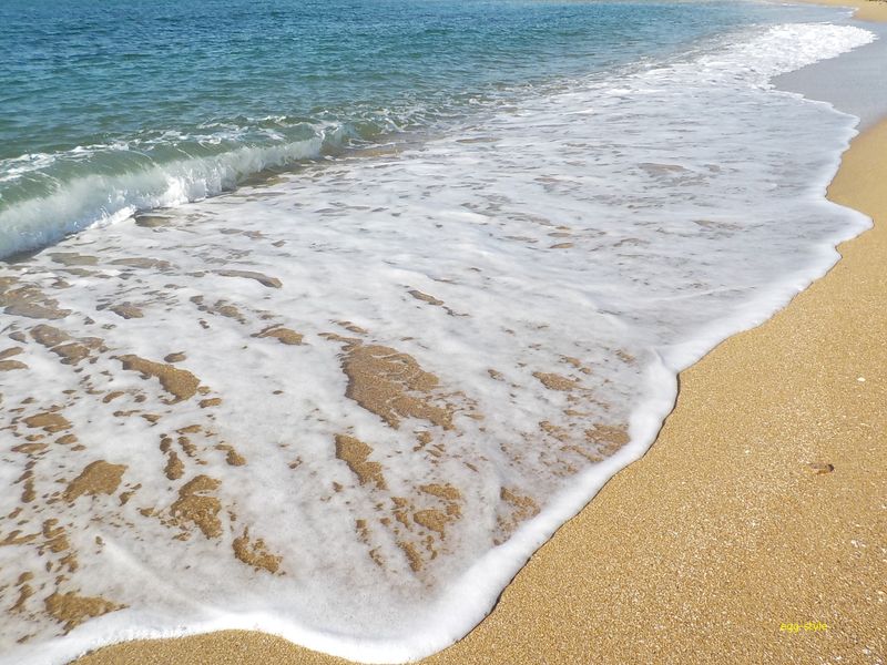 明石江井ヶ島海岸のきれいな砂浜