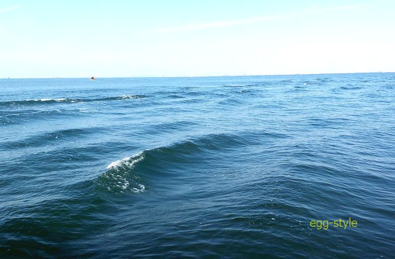 潮波、潮の流れだけで波が普通にできる