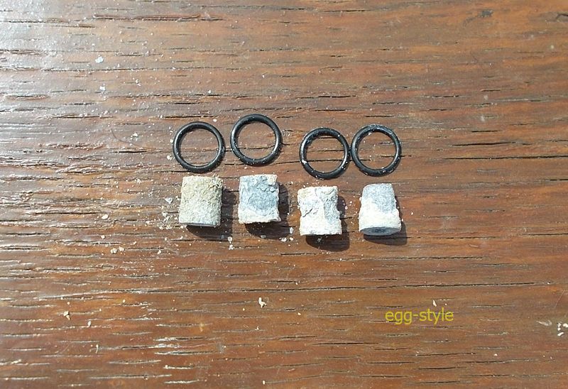 部位によって減り方が違いアノード1が通常一番減っている