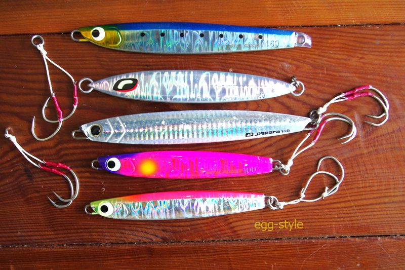 潮が速くライトジギングとできず 159gジグが活躍しました