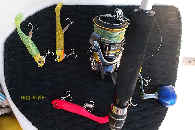 シャローエリアでヘタッピなりにアタリが出ていたのが消えた