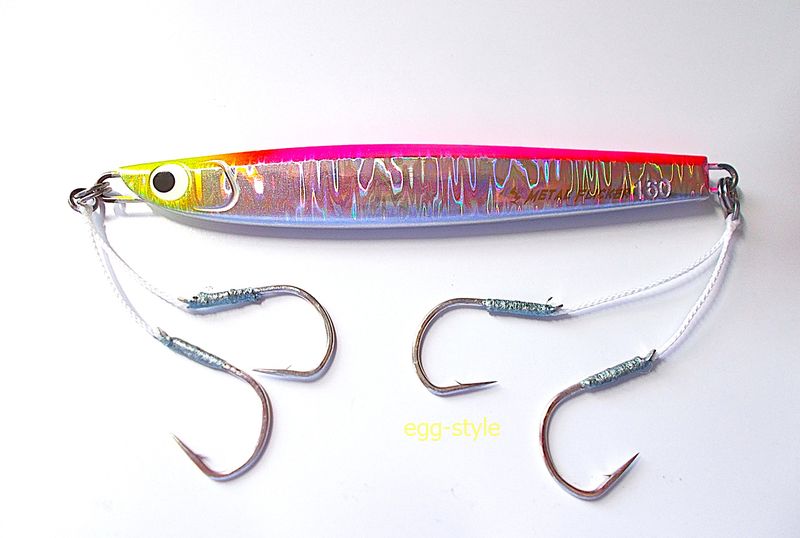 ハマチ狙いの前後フック、油断すると着底時に根がかり